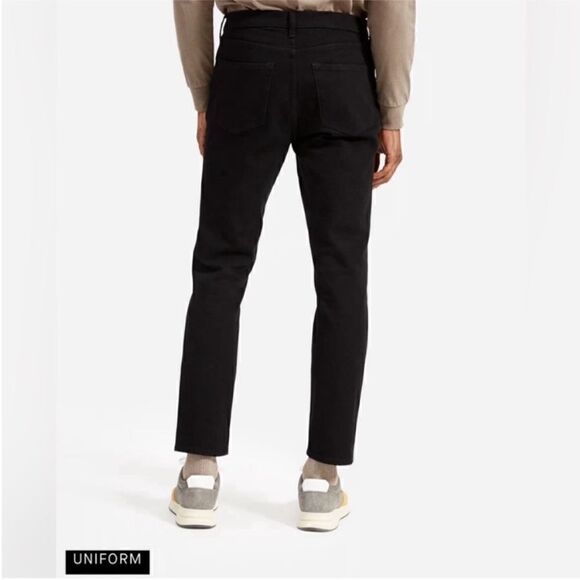 NWT Everlane The Relaxed 4-Way Stretch Organic
Jean | Uniform Black Size 33 X 32 - Picture 2 of 15